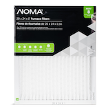 NOMA MERV 8 Furnace Air Filters, 20 x 24 x 1-in, 2-pk Front_Flat