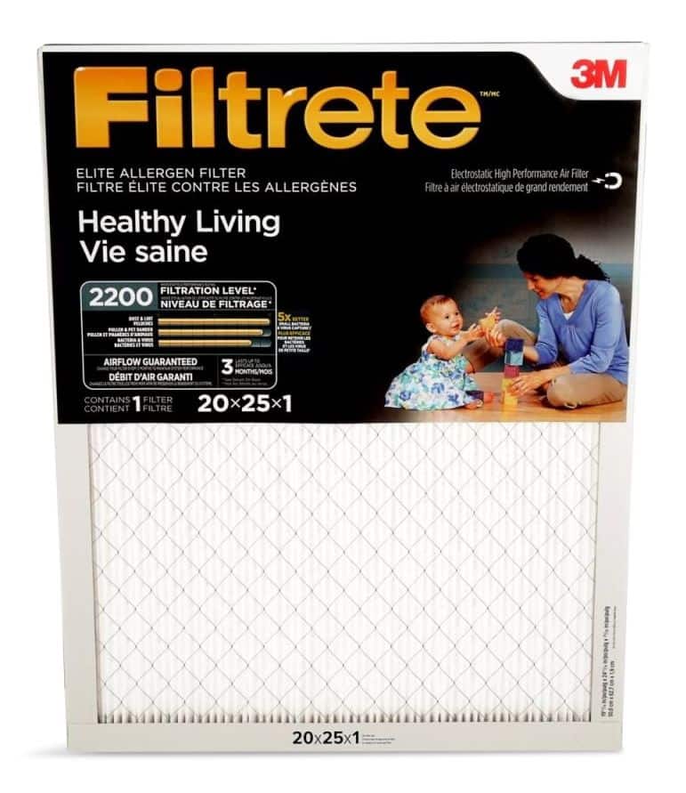 3m filtrete outlet elite allergen 2200