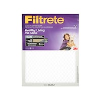 3M™ Filtrete™ Healthy Living Ultra Allergen Filter, MPR 1500, 20-in x 25-in x 1-in Front_Flat