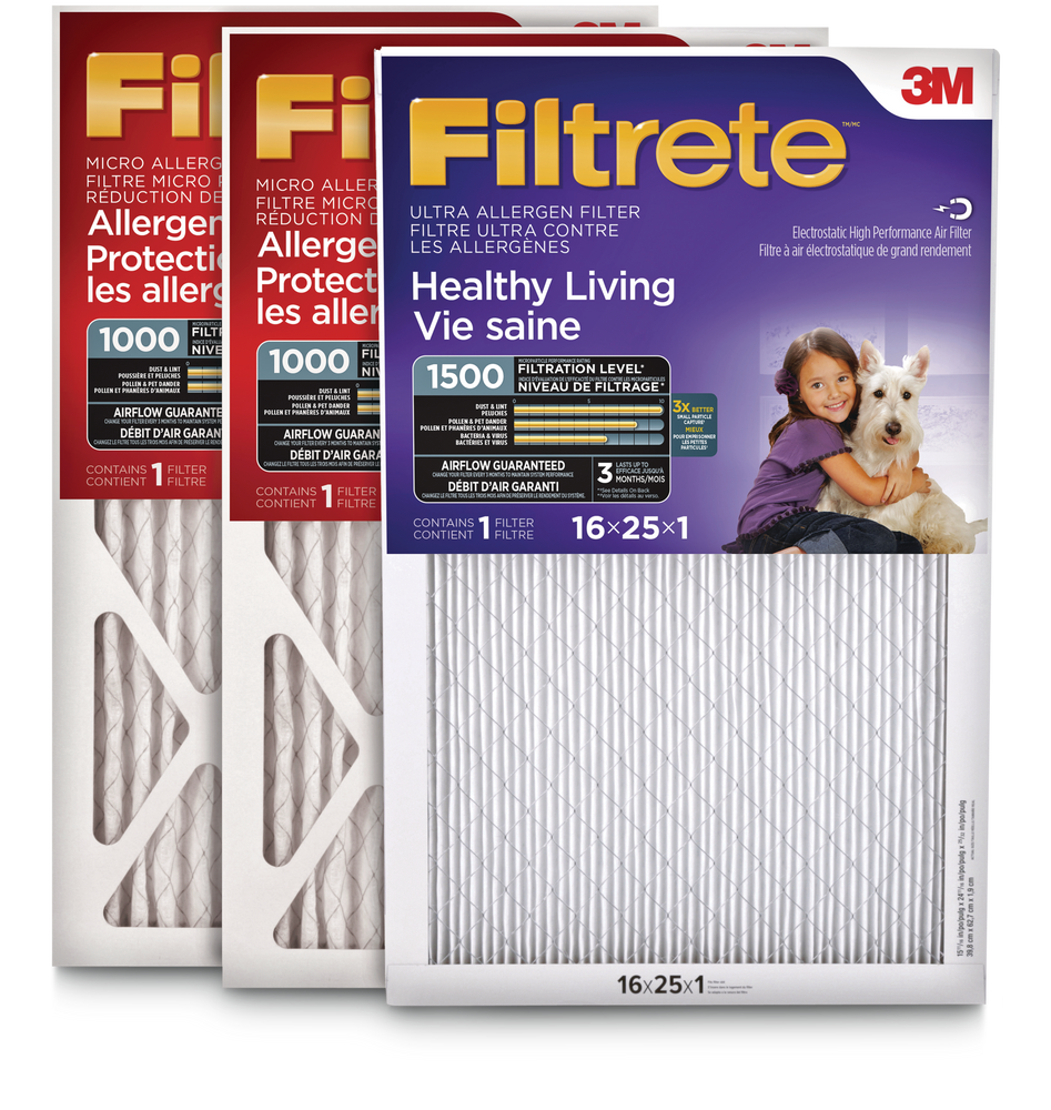 1" x 16" x 25" Ultra Furnace Filter 