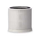 Purificateur d'air petit True HEPA NOMA avec ionisateur et filtre lavable,  élimine les allergènes et les odeurs, blanc, petite pièce