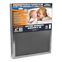 Air-Care Premium Permanent Washable Furnace Filter, 20-in x 20-in x 4-in Front_Three_Fourths_Angled_Right