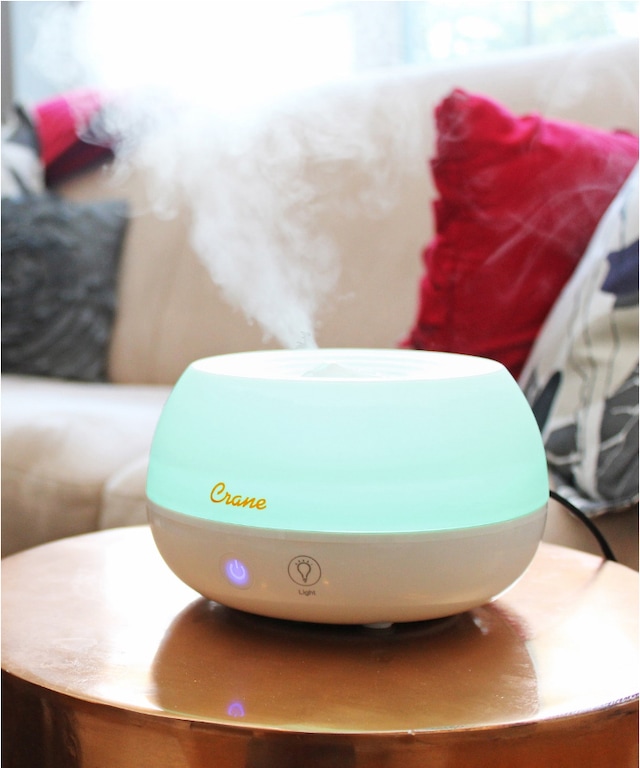 Crane EE5951AD Ultrasonic Cool Mist Air Humidifier & Essential Oil