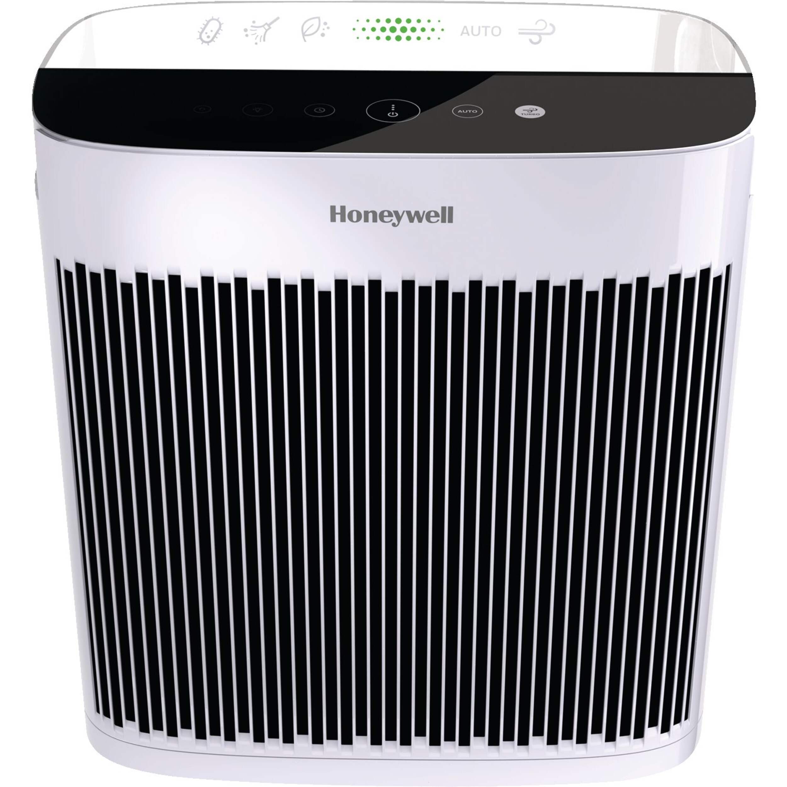 Honeywell HPA5250WC InSight True HEPA Air Purifier, Removes Allergens & Odours, White, Large-Extra Large Room Front_Elevated