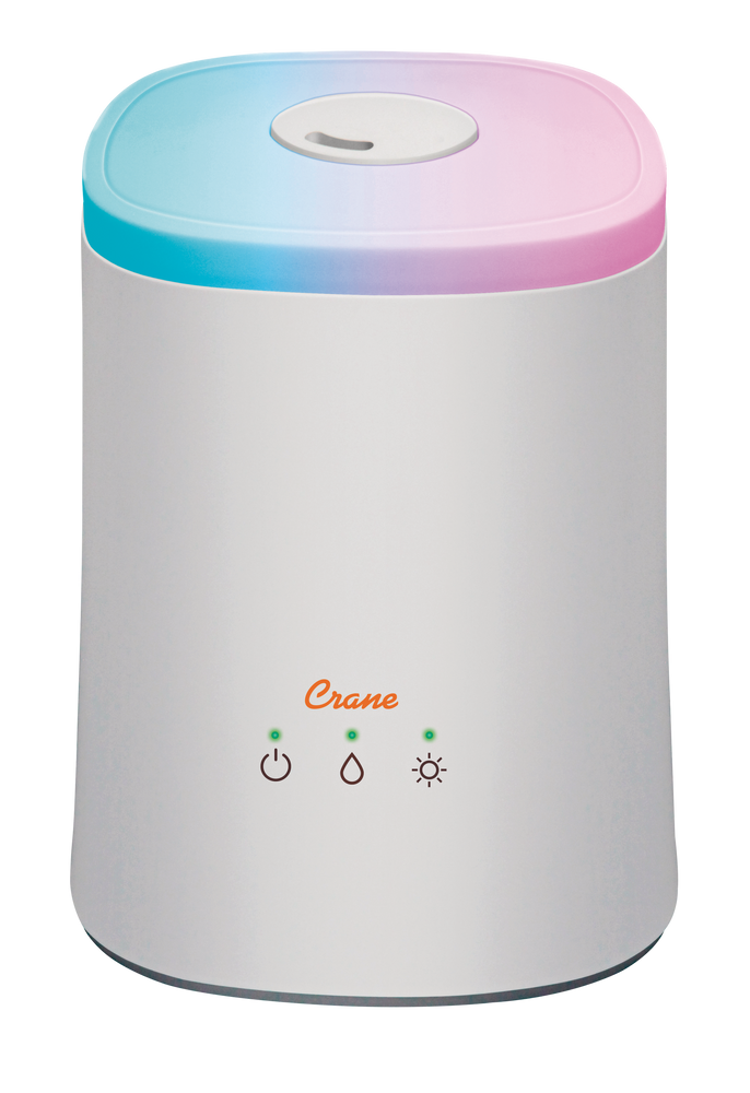 Crane EE6909 Ultrasonic Cool Mist TopFill Air Humidifier, Aroma