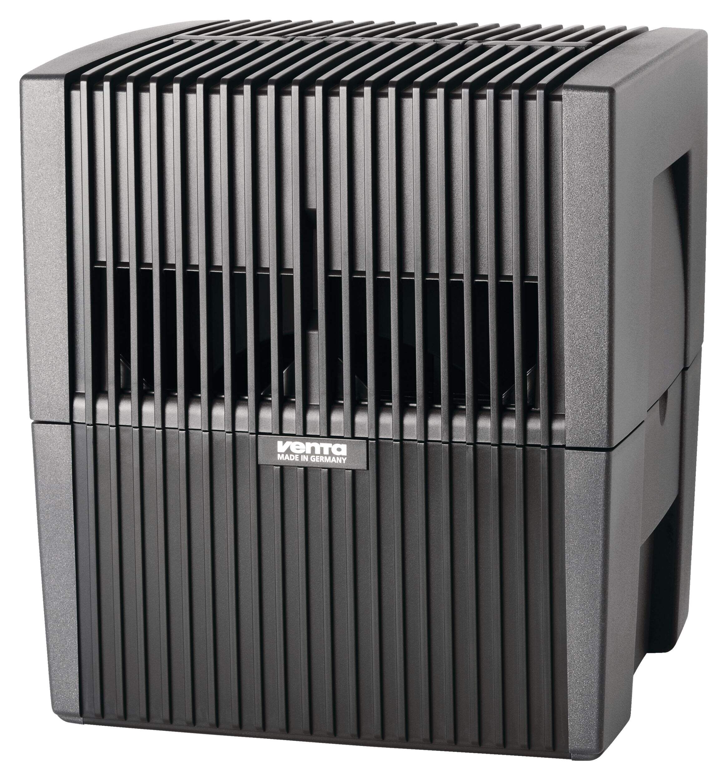 Venta LW25 Original Airwasher 2-in-1 Humidifier & Air Purifier, Whisper Quiet, Black Front_Three_Fourths_Angled_Left