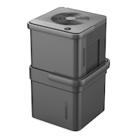 Midea MC35MSKBA3RC Compact 35 Pint Cube Dehumidifier with Smart Wi-Fi For Home & Basement, ENERGY STAR® Certified, Black