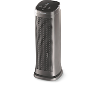 Honeywell HFD303C AirGenius 3 Permanent Filter Air Purifier, Removes Allergens & Odours, Black, Medium-Large Room Front_Three_Fourths_Angled_Left