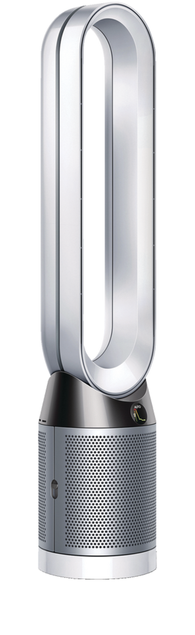 Dyson Pure Cool™ HEPA Air Purifier & Fan Tower, White/Silver (TP04