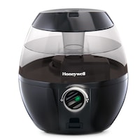 Honeywell HUL520BC MistMate Ultrasonic Cool Mist Air Humidifier, Whisper Quiet, Black, 3-L Front_Elevated