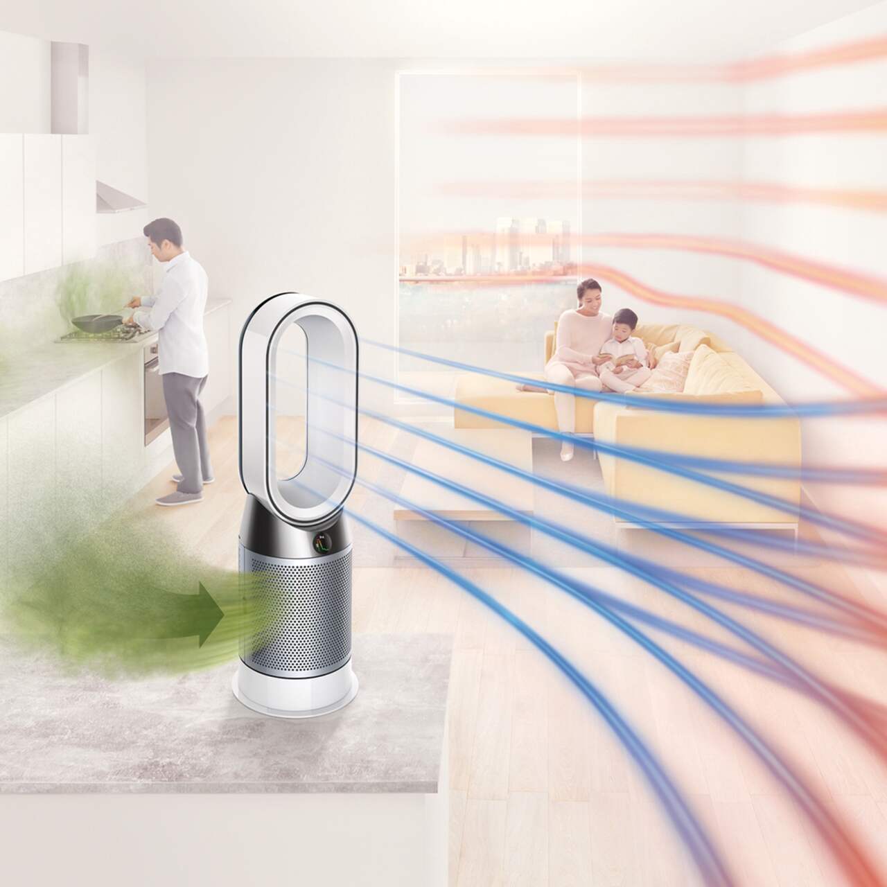 Dyson air purifier store hp04