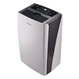 NOMA 50 Pint 2-Speed LED Dehumidifier, Bucket/Continuous Drain, ENERGY STAR® Certified, White Overhead_Plunge