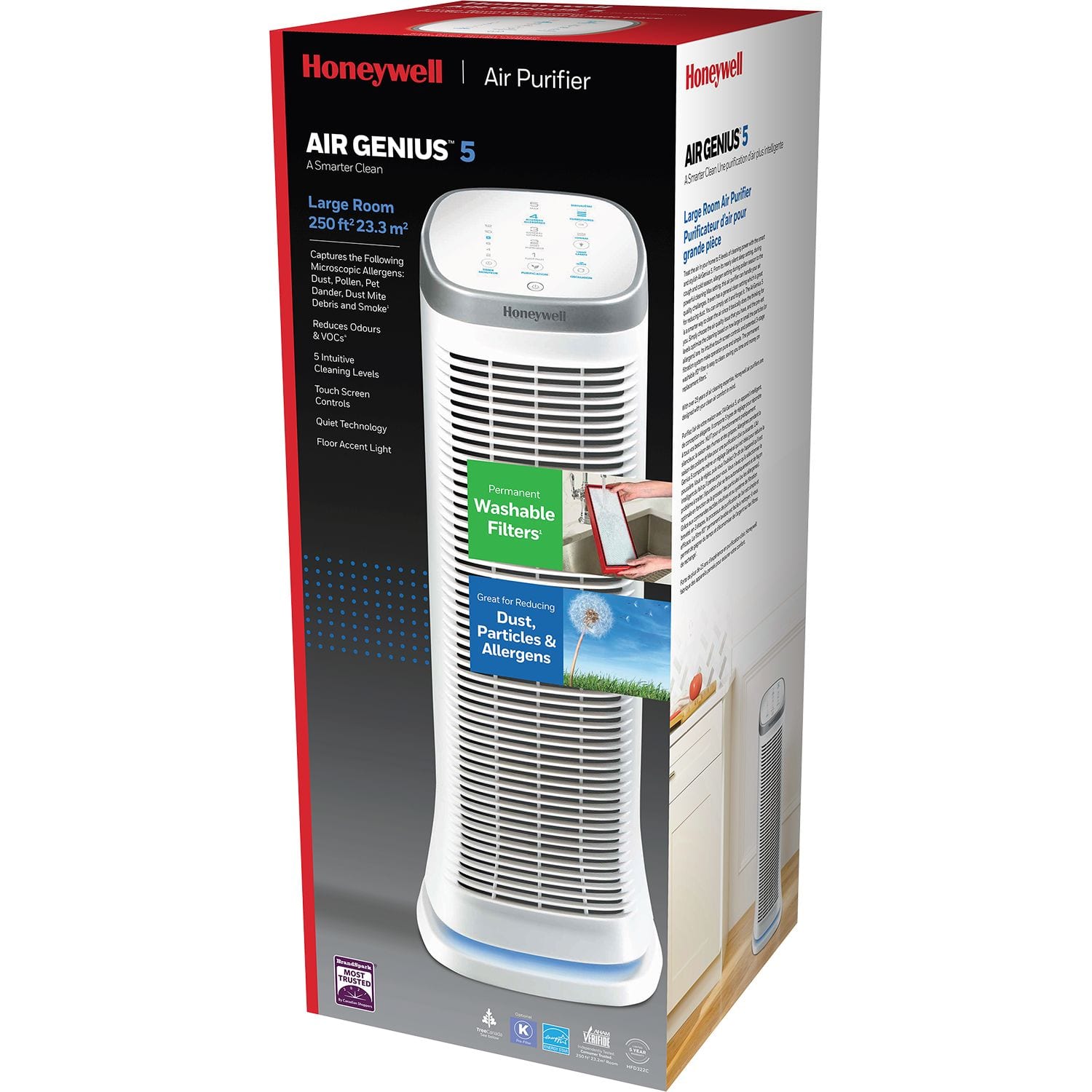 Honeywell air deals purifier genius 5