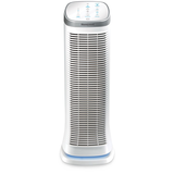 Purificateur d'air à filtre permanent Honeywell HFD322C AirGenius5, élimine les allergènes et les odeurs, blanc, grande pièce Front_Elevated
