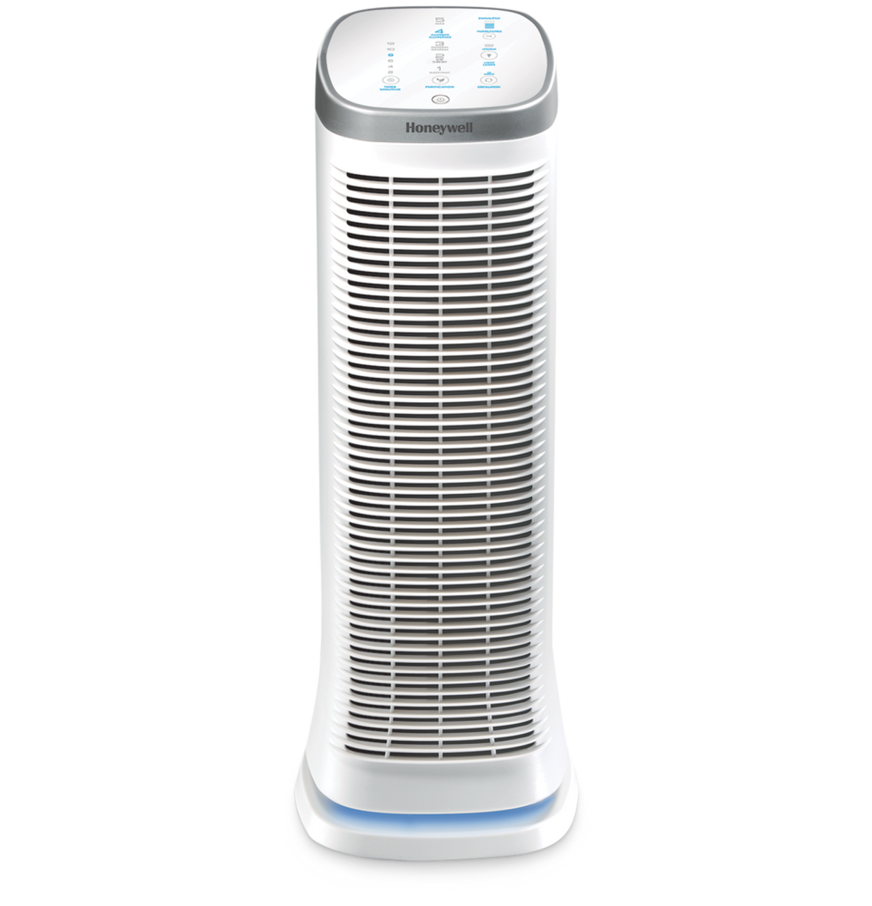 Purificateur d'air à filtre permanent Honeywell HFD322C AirGenius5, élimine  les allergènes et les odeurs, blanc, grande pièce