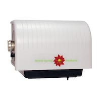 Desert Spring Furnace Air Humidifier System DS2800 with Drain, White Front_Angled_Right
