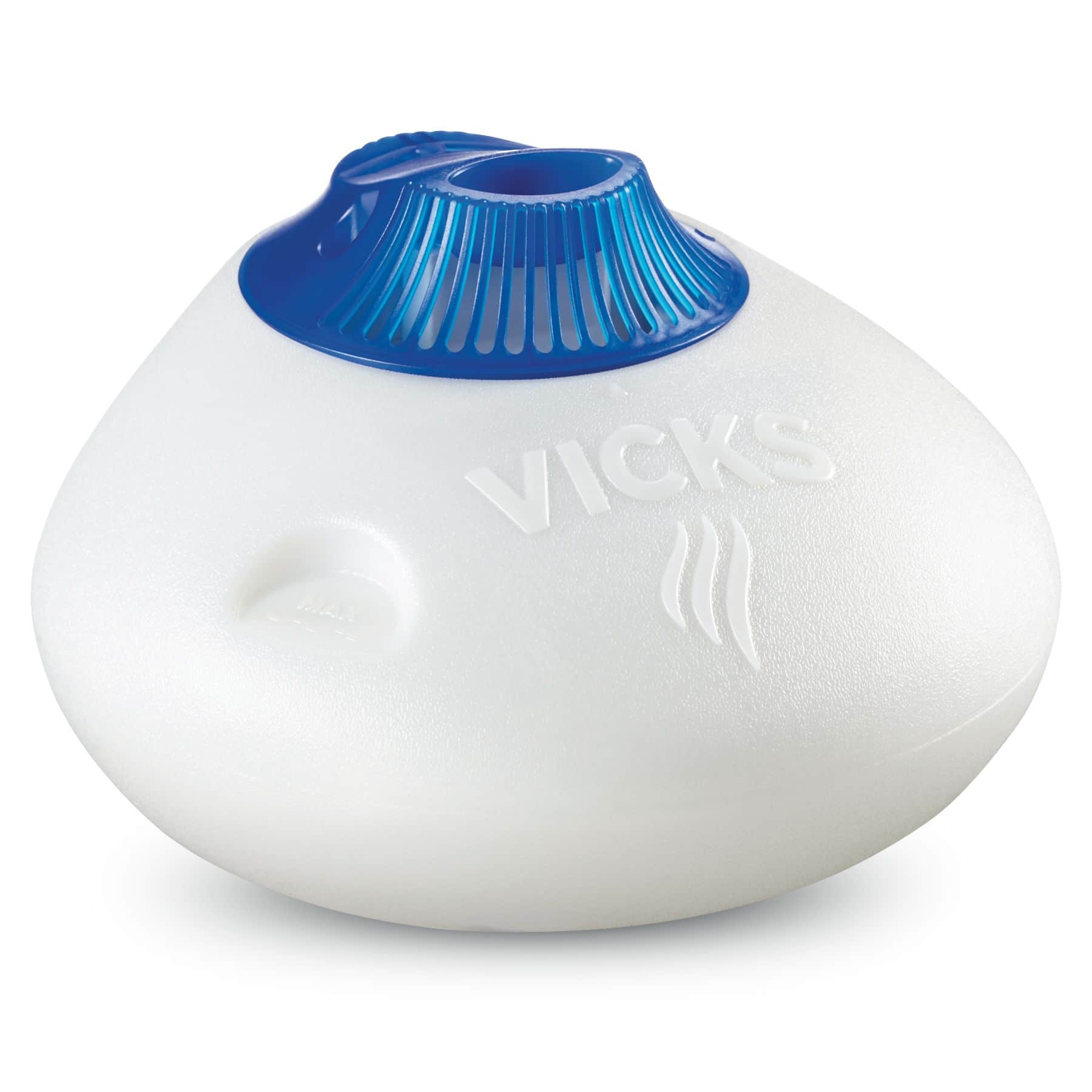 Vicks V150SGNLC Vaporizer Pure Steam Warm Mist Air Humidifier with  Night-Light, White/Blue, 5.68-L