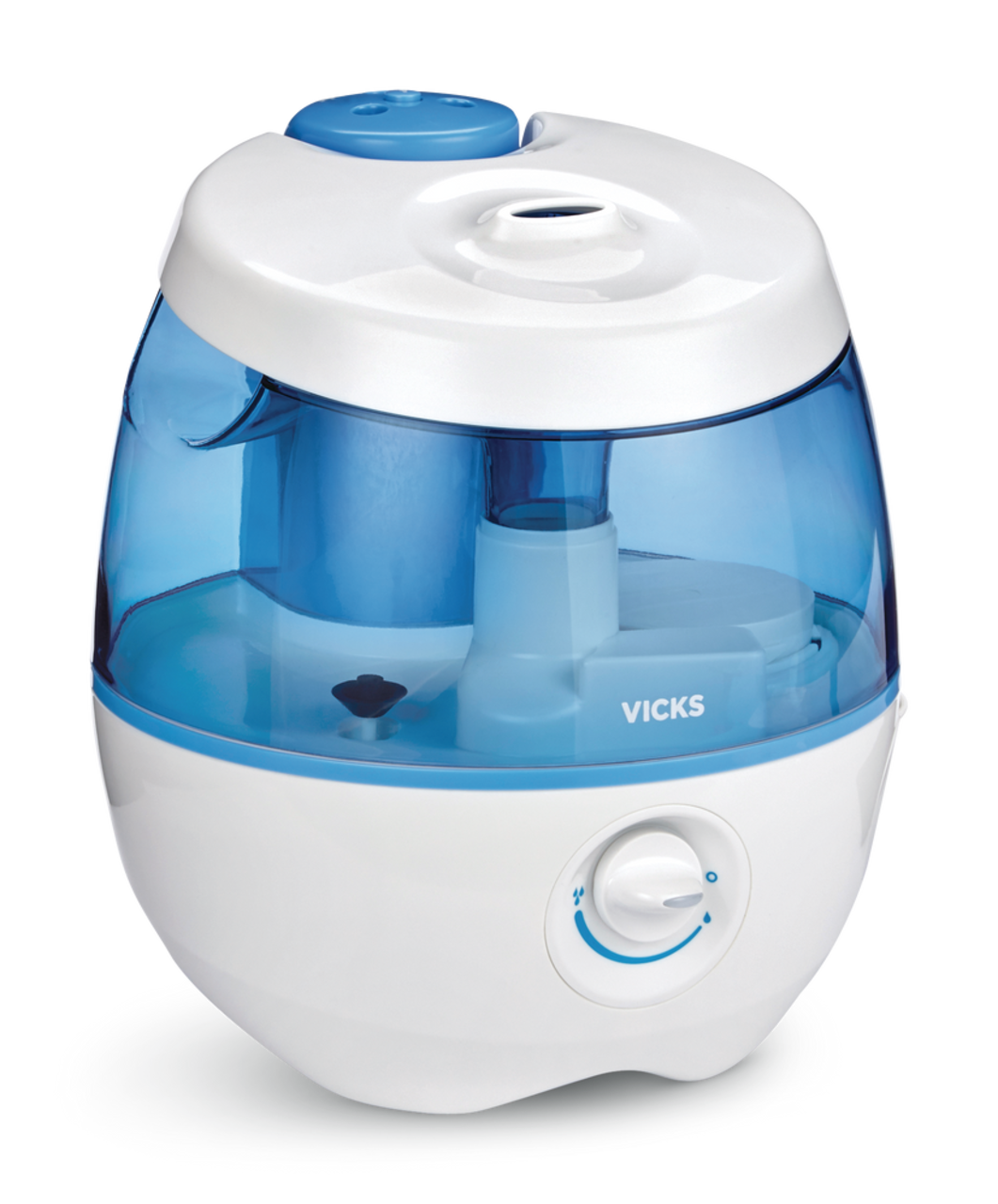 Vicks VUL575C Vaporizer SweetDreams Ultrasonic Cool Mist Air Humidifier,  White/Blue, 3.78-L
