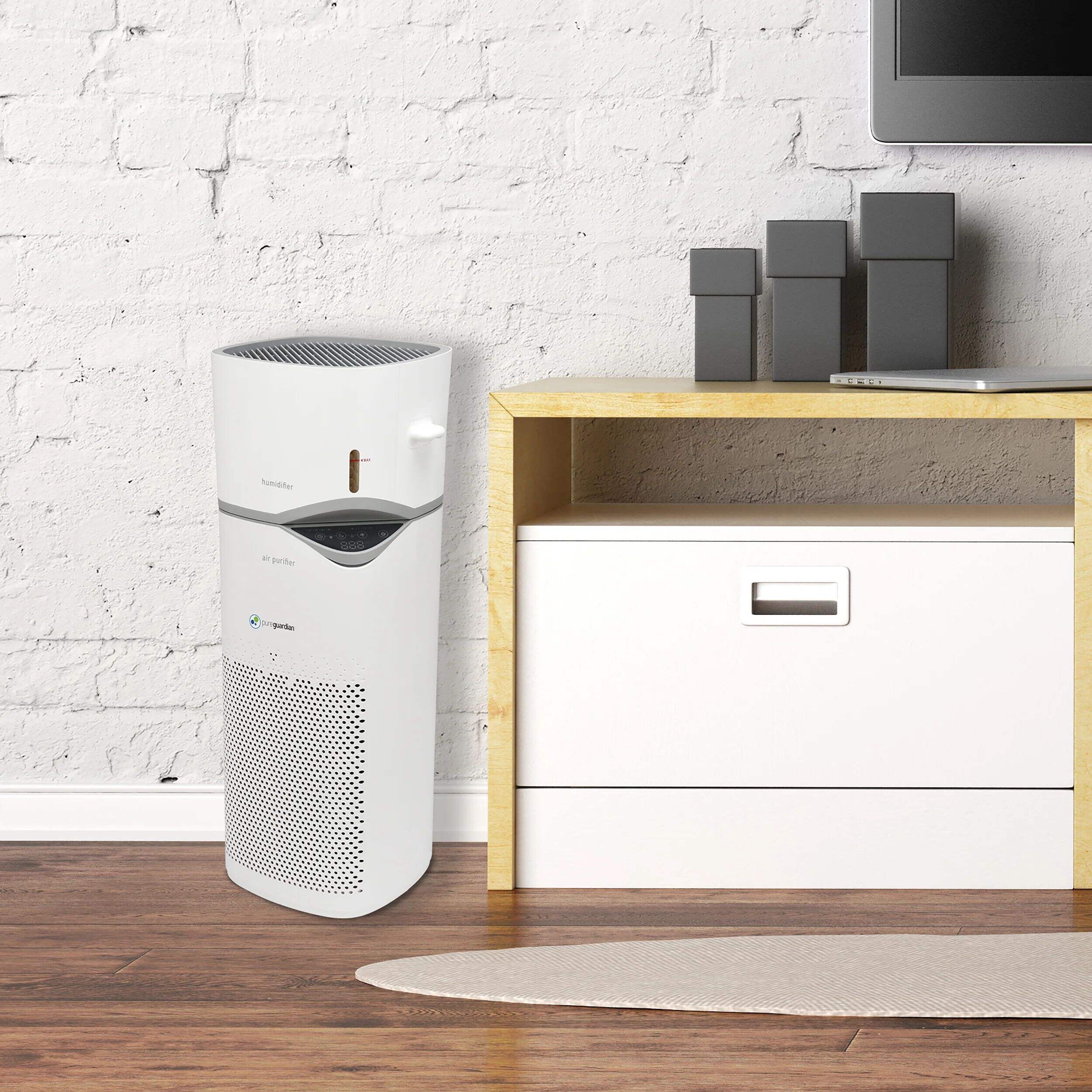 Germ Guardian HEPA Filter Air Purifier & Humidifier Combo with Air