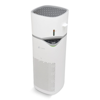 Germ Guardian HEPA Filter Air Purifier & Humidifier Combo with Air Quality Monitor Front_Three_Fourths_Angled_Left