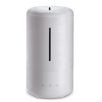 NOMA 3-Speed Top-Fill Ultrasonic Cool Mist Air Humidifier, White, 3.5-L Front_Flat