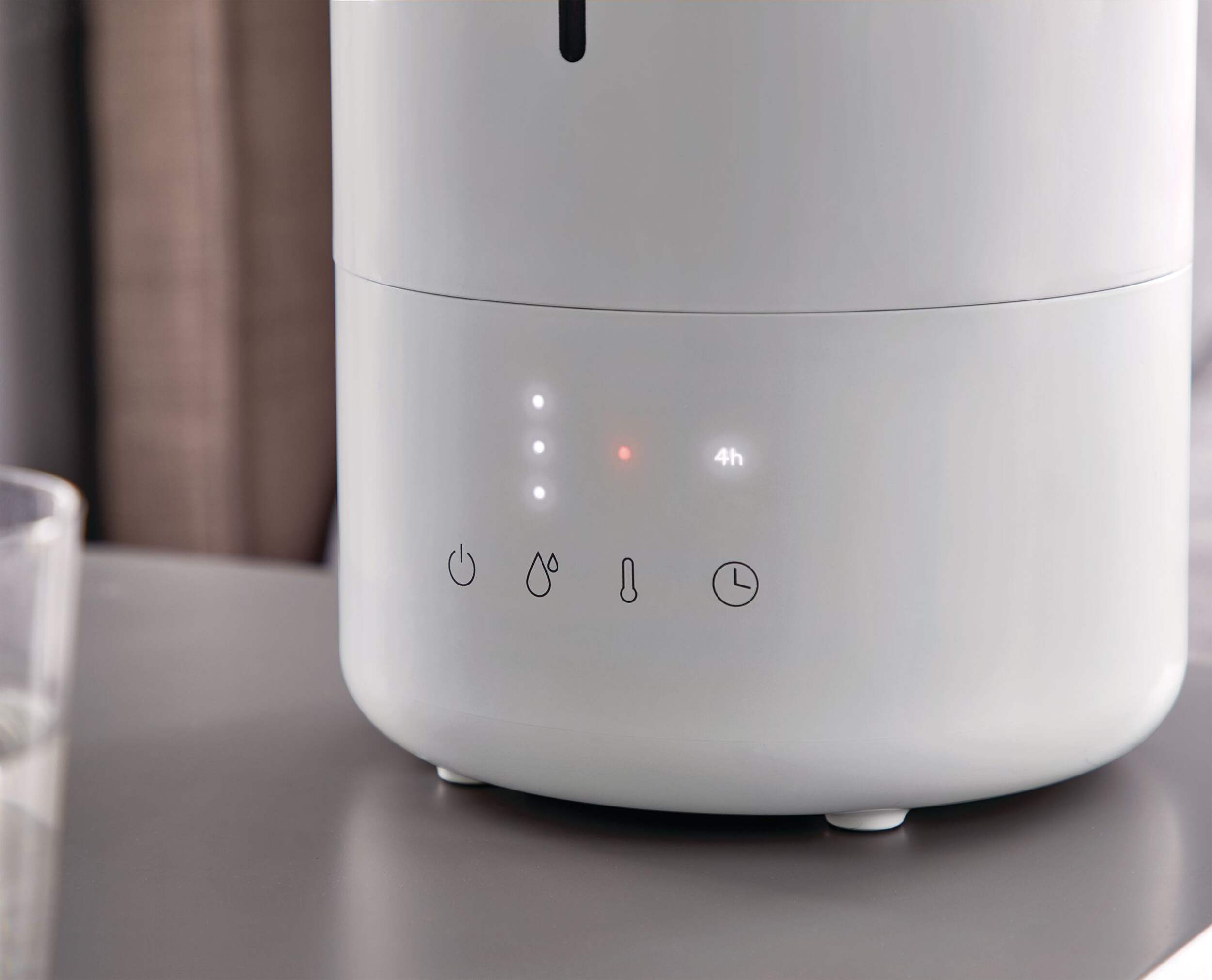 NOMA 3Speed TopFill Ultrasonic Cool/Warm Mist Air Humidifier, White