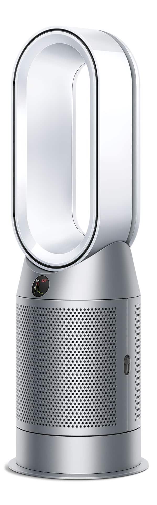 Dyson HP07 Purifier Hot + Cool™ HEPA Oscillating Air  Purifier/Heater/Bladeless Fan, Removes Allergens & Odours, White/Silver