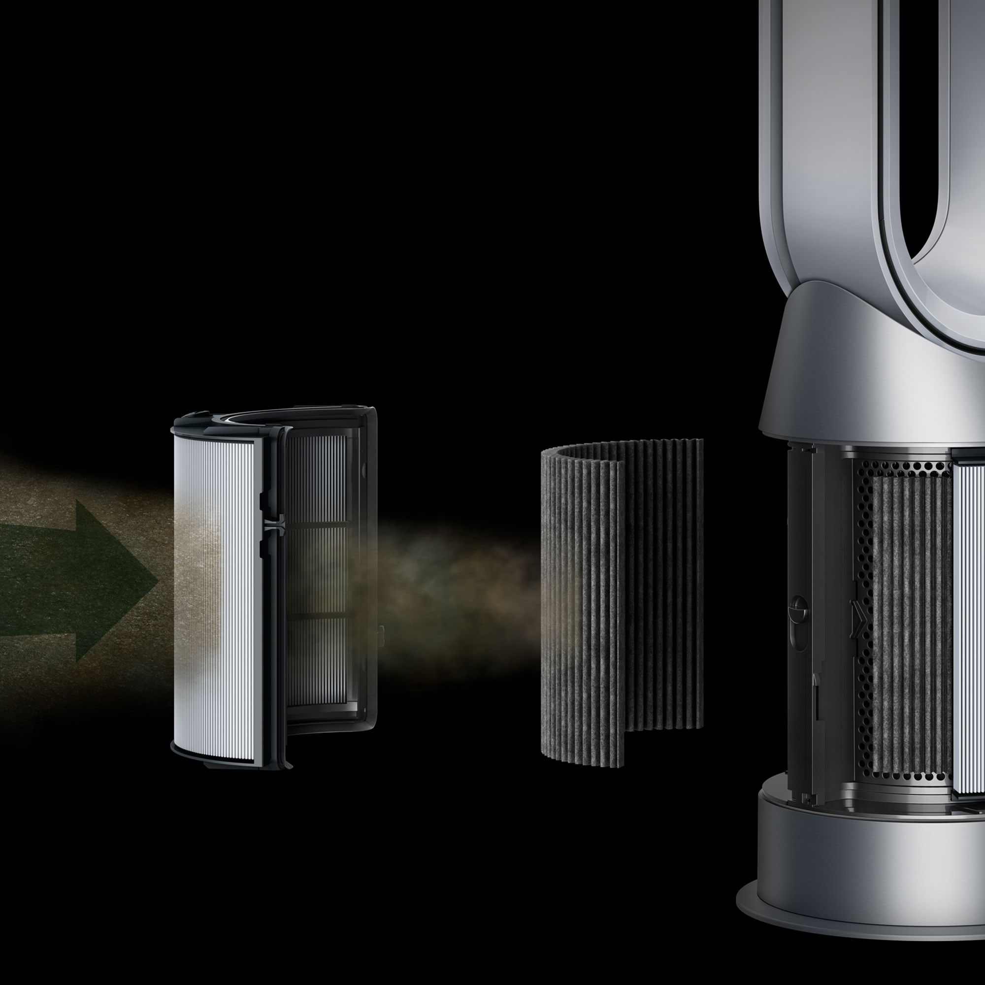 Dyson Purifier Hot + Cool HP07 ws 21年製