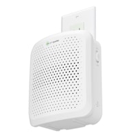 GermGuardian AC225W Portable Plug-In UVC Air Purifier with Night-Light, Removes Odours & Germs, White Front_Angled_Left