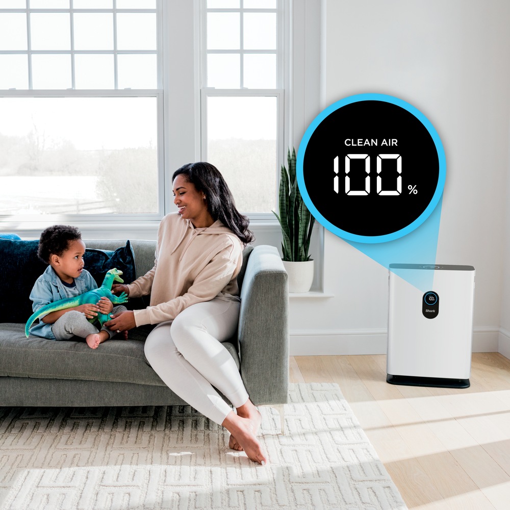 Shark Air Purifier 4 with AntiAllergen HEPA Filter & Advanced Odor