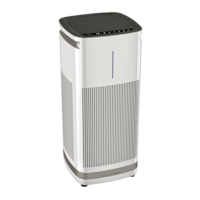 Cuisinart Air Purifier 1000 with Bonus Filter Front_Three_Fourths_Angled_Right