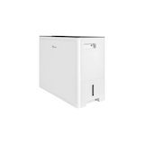 For Living 22 Pint 2-Speed Dehumidifier, White Front_Three_Fourths_Angled_Left