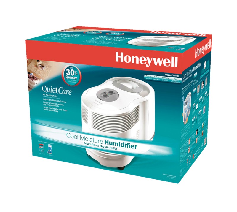 Honeywell HCM6009V1 Quiet Care Cool Moisture Air Humidifier, Easy