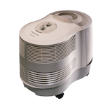 Honeywell HCM-6009V1 Quiet Care Cool Moisture Air Humidifier, Easy Clean & Fill Double Tanks, White, 3.78-L Front_Angled_Left