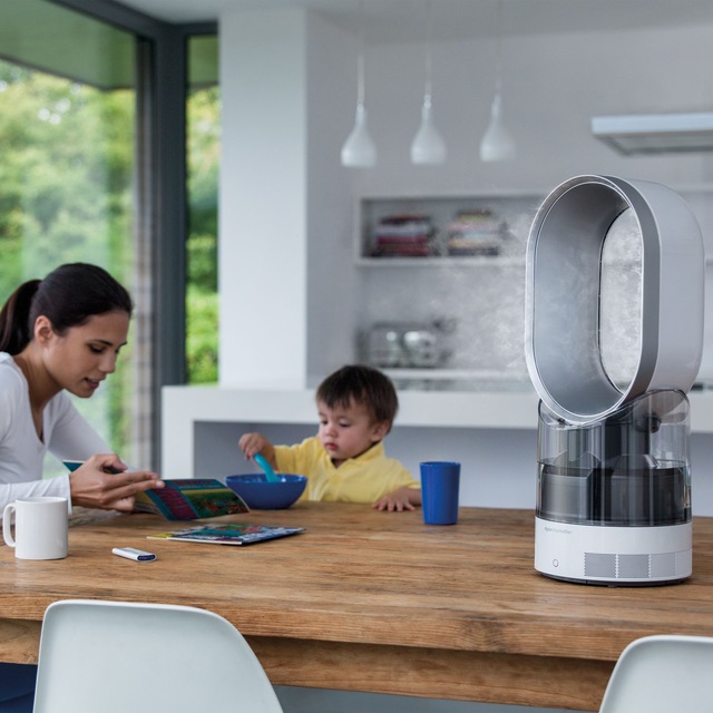 Dyson AM10 Humidifier & Fan, Hygienic Humidification with Intelligent