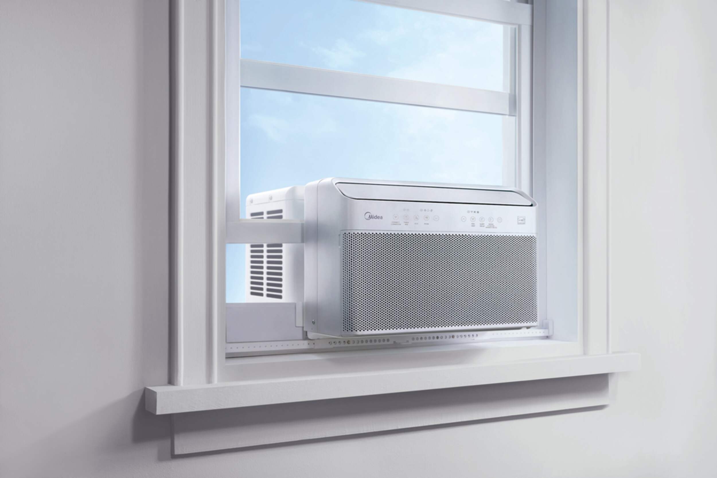 Midea UShaped Window Air Conditioner/AC, 10,000BTU, White Canadian Tire