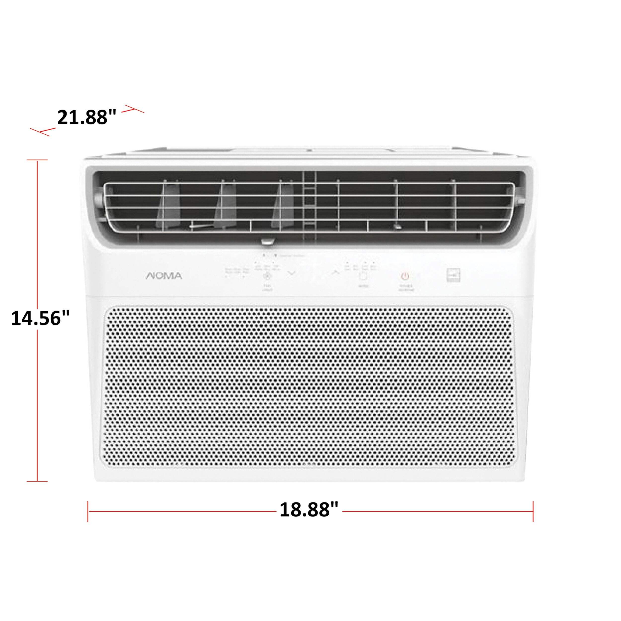 NOMA Premium Design ENERGY STAR® Window Air Conditioner/AC w/Remote ...