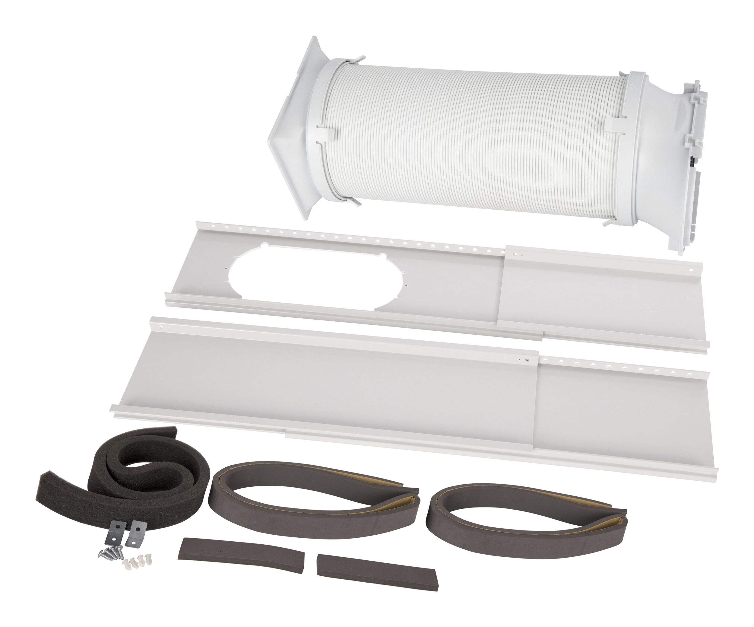 Accessoires pour climatiseur de fenêtre portatif NOMA, blanc Overhead_Plunge