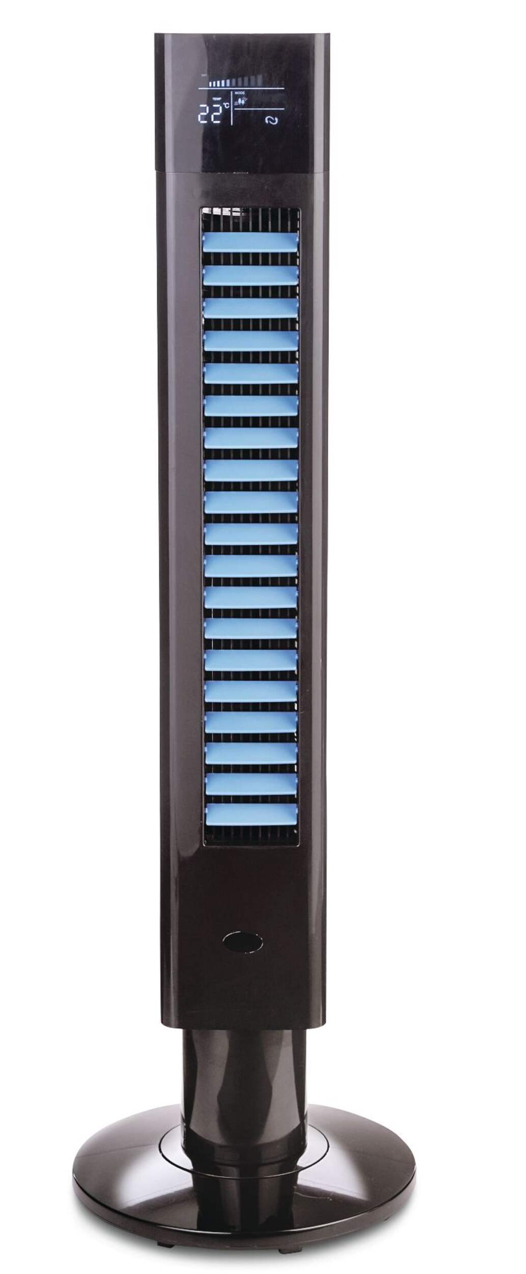 NOMA DC Motor Portable Oscillating Tower Fan w/Remote Control, 5Speed