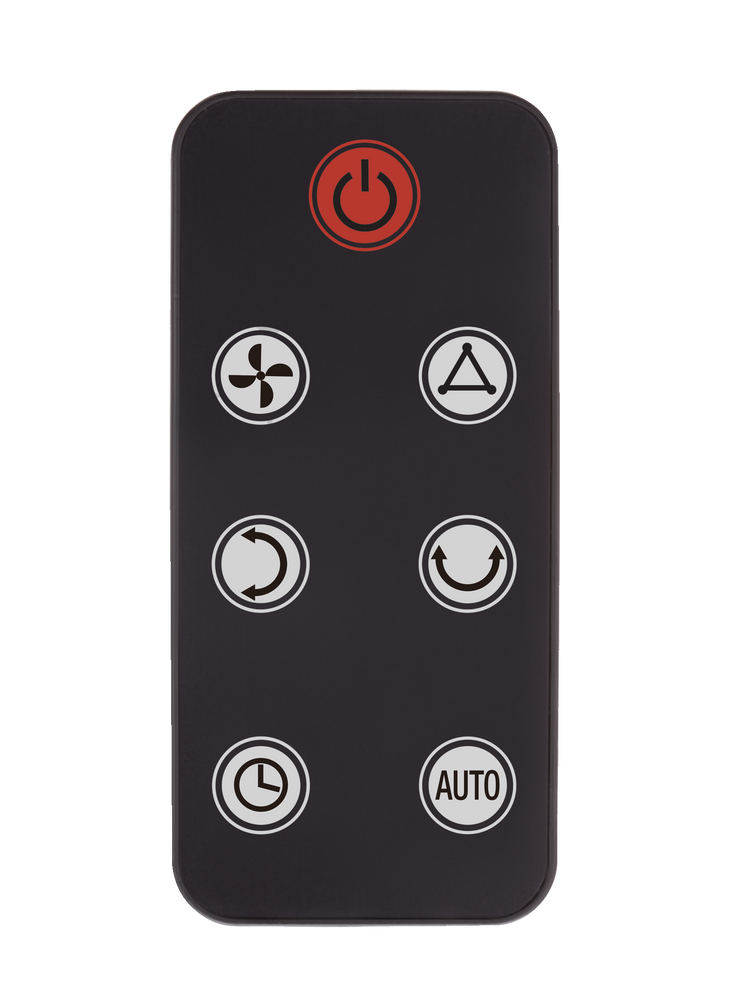 NOMA DC Motor Portable Oscillating Tower Fan w/Remote Control, 5Speed