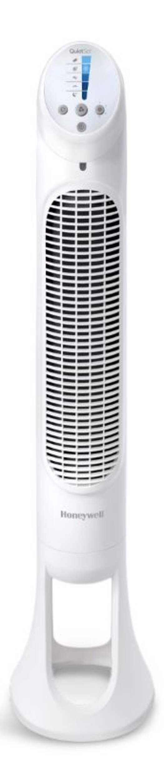 Honeywell QuietSet® Whole Room Oscillating Tower Fan, 5Speed, White