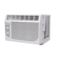 For Living Manual Window Air Conditioner/AC, 5,000-BTU, White