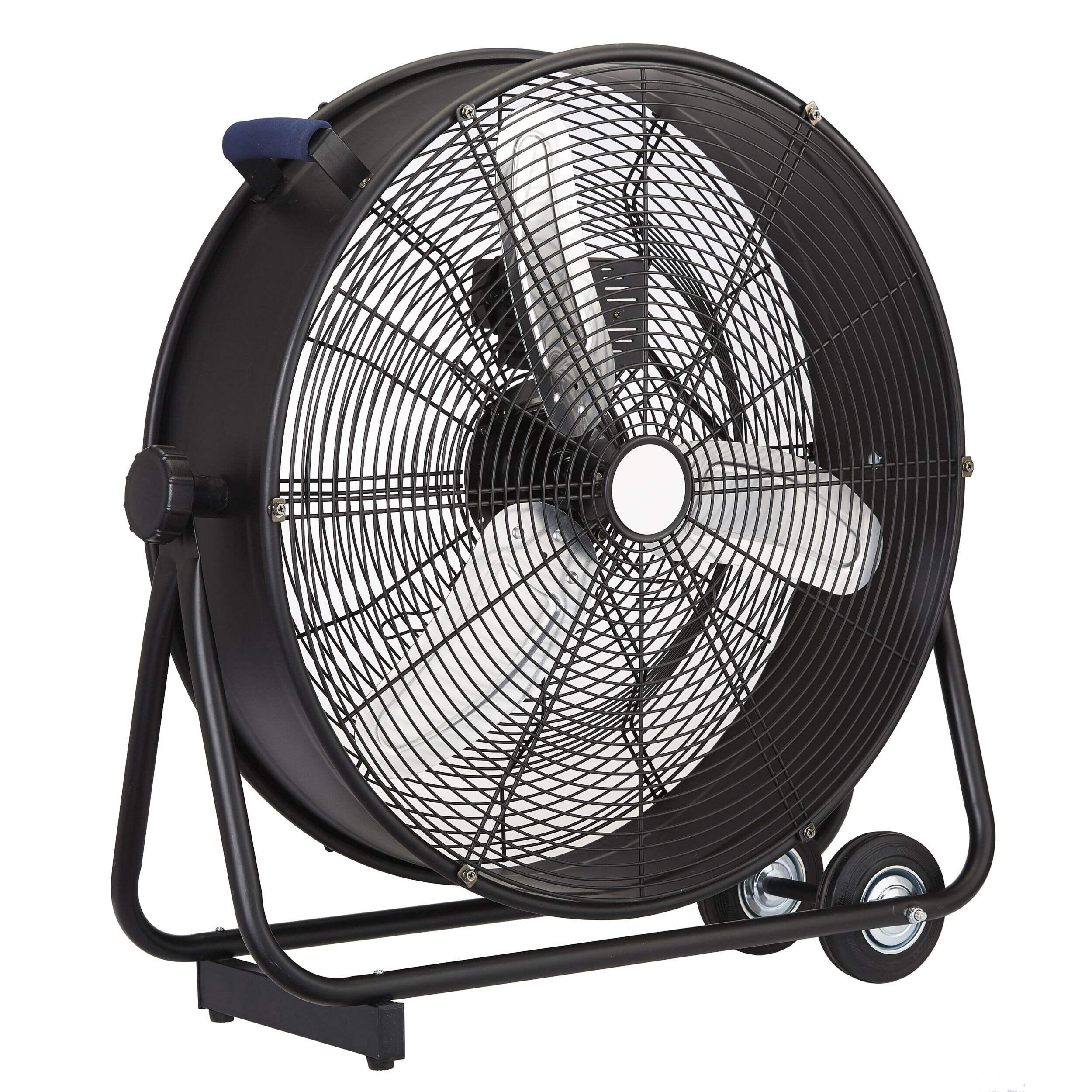 MAXIMUM DC Motor Drum Fan, 24-in Front_Three_Fourths_Angled_Right