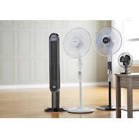 Ventilateur sur pied Garrison, 16 po Front_Angled_Left