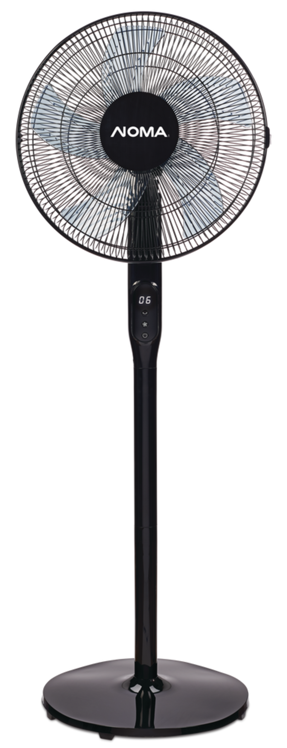 NOMA DC Oscillating Pedestal/Stand Fan w/Remote Control & Adjustable