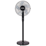NOMA DC Oscillating Pedestal/Stand Fan with Remote Control & Adjustable Height, 12-Speed, 16-in Front_Flat
