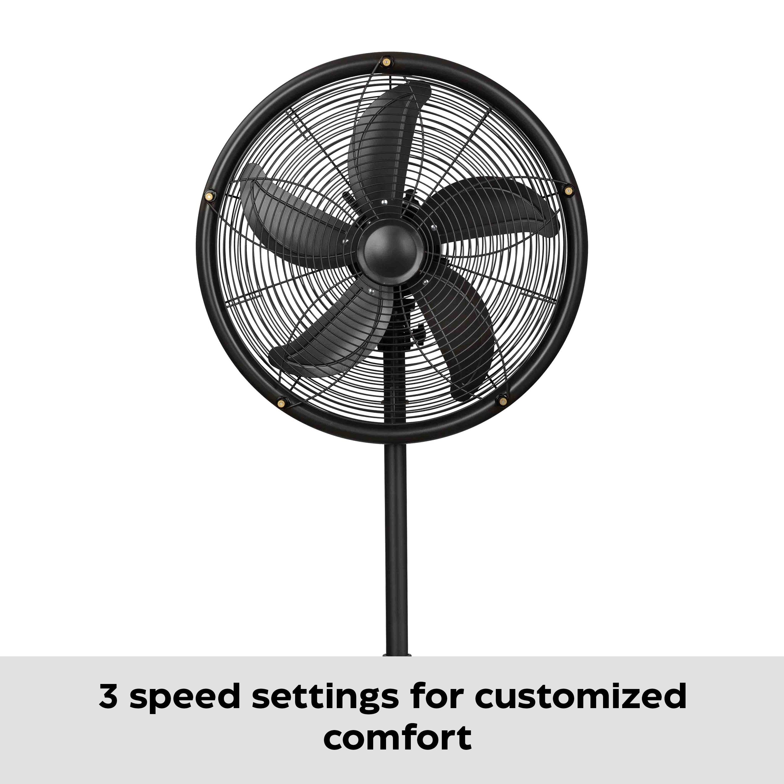 Outdoor oscillating misting fan best sale wall mount