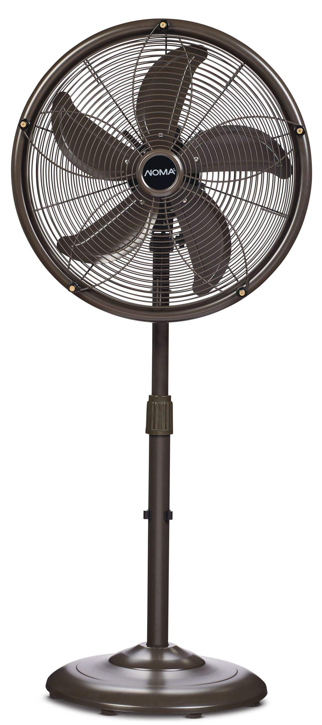 NOMA Outdoor Oscillating Pedestal/Stand Misting Fan, 3Speed, Black, 18in Canadian Tire