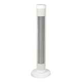 NOMA Premium Oscillating Tower Fan, Remote Control, 5-Speed, White, 42-in Front_Elevated