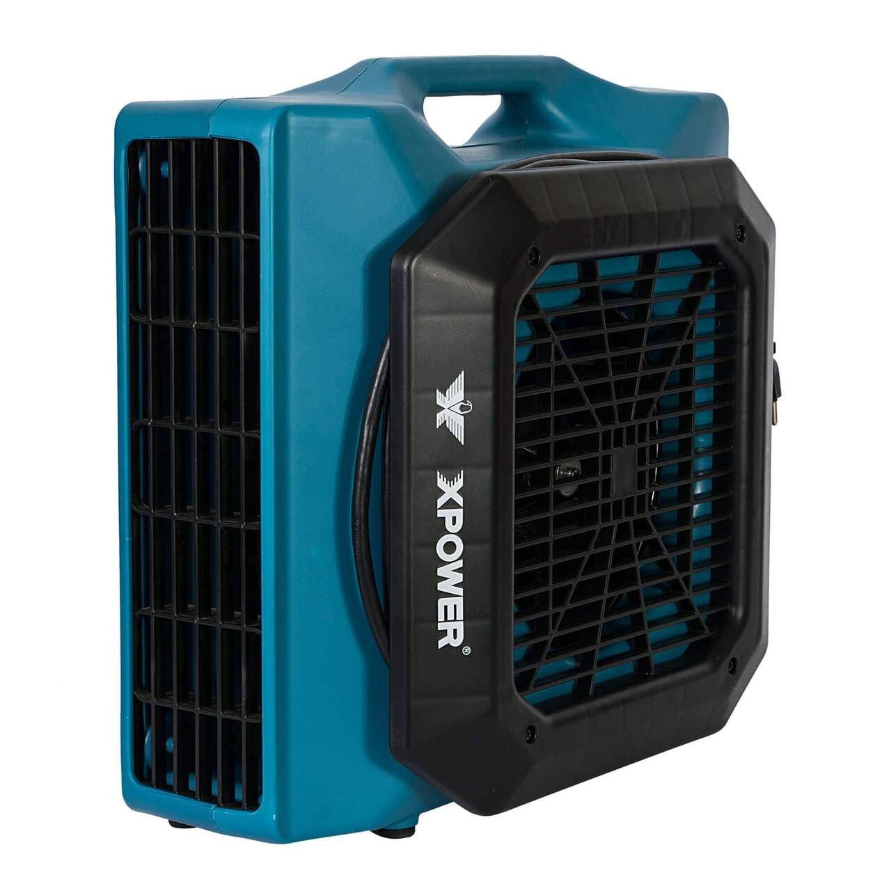 Ventilateur et séchoir à mur polyvalent/de sol, sèche-tapis, appareil de  ventilation à bout plat XPOWER PL-700A, 1/3 HP, 3 vitesses, 1 050 pi3/min,  bleu